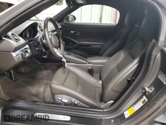 2017 Porsche 718 Boxster S with VIN WP0CB2A84HS240370, listed as a Copart auction lot 80195674 with 16,544 mi miles and Salvage Title. Bid and sale history available at DreamBid. Image 7.