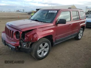 2017 Jeep Patriot High Altitude with VIN 1C4NJRFBXHD158933, listed as a Copart auction lot 85762944 with 123,914 mi miles and Salvage title. Bid and sale history available at DreamBid. Image 1.