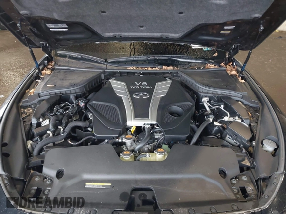 2018 Infiniti Q60 Luxe with VIN JN1EV7ELXJM393036, listed as a IAAI auction lot 41951210 with Not provided miles and . Bid and sale history available at DreamBid. Image 10.