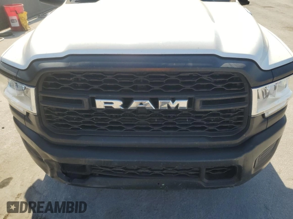 2021 Ram 2500 Tradesman with VIN 3C6UR4HJ1MG648385, listed as a Copart auction lot 53732235 with 63,059 mi miles and Non repairable. Bid and sale history available at DreamBid. Image 11.