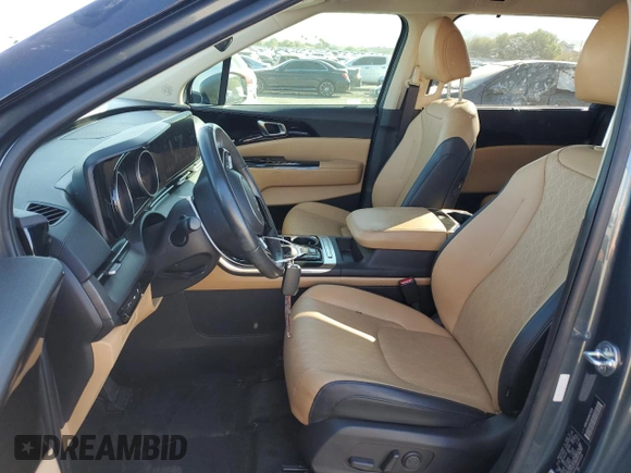 2022 Kia Carnival EX with VIN KNDNC5H32N6072329, listed as a Copart auction lot 77472514 with 25,909 mi miles and Salvage Title. Bid and sale history available at carsss.com. Image 7.