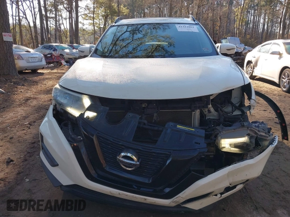 2017 Nissan Rogue SV with VIN 5N1AT2MV0HC769455, listed as a IAAI auction lot 41312862 with 131,399 mi miles and . Bid and sale history available at DreamBid. Image 6.