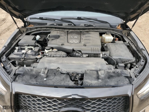 2018 Infiniti QX80 with VIN JN8AZ2NC3J9441423, listed as a Copart auction lot 47876664 with 63,659 mi miles. Bid and sale history available at carsss.com. Image 11.