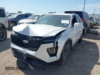 2024 Cadillac XT4 FWD Sport with VIN 1GYFZER43RF133293, listed as a IAAI auction lot 42055906 with 25,398 mi miles and . Bid and sale history available at DreamBid. Image 17.