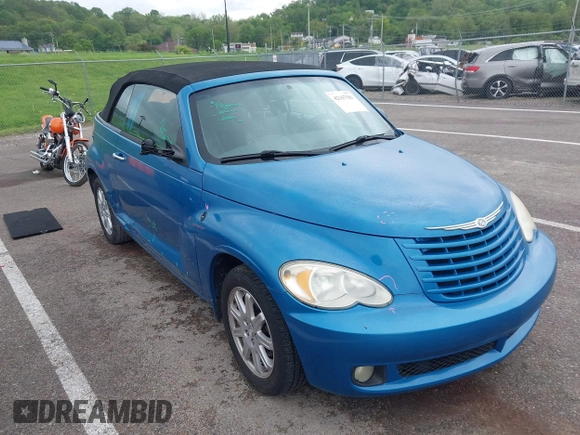 2008 Chrysler PT Cruiser z VIN 3C3HY55X58T112195, wystawiony jako IAAI lot #42167581 z przebiegiem 60 840 mil mil oraz . Historia ofert i sprzedaży dostępna na DreamBid. Obrazek 1.