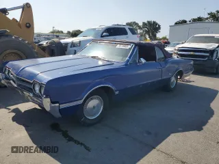 1966 Oldsmobile Cutlass z VIN 338676M160988, wystawiony jako Copart lot #59739805 z przebiegiem 40 906 mil mil oraz Czysty tytuł • Clean title. Historia ofert i sprzedaży dostępna na DreamBid. Obrazek 1.