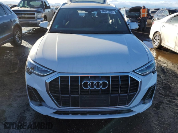 2022 Audi Q3 S line Premium Plus with VIN WA1EECF37N1004522, listed as a Copart auction lot 40341703 with 10,397 mi miles. Bid and sale history available at carsss.com. Image 5.