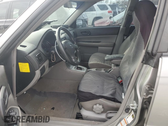 2007 Subaru Forester X with VIN JF1SG63647H725271, listed as a Copart auction lot 47088015 with 128,435 mi miles and Salvage Title. Bid and sale history available at carsss.com. Image 7.