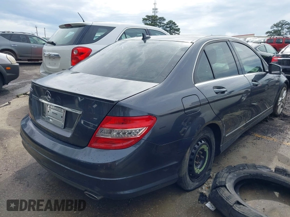2011 Mercedes-Benz C 300 Sport with VIN WDDGF5EB1BR135383, listed as a IAAI auction lot 41900574 with 169,757 mi miles and . Bid and sale history available at DreamBid. Image 4.
