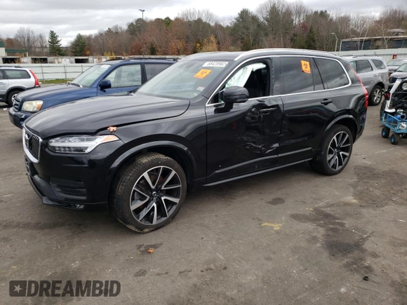 2020 Volvo XC90 Momentum with VIN YV4A22PK9L1589756, listed as a Copart auction lot 68428982 with 41,911 mi miles. Bid and sale history available at carsss.com. Image 1.
