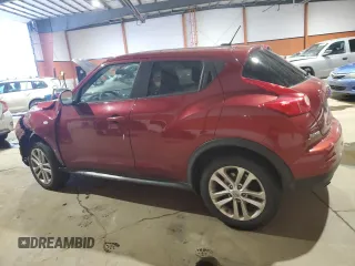 2014 Nissan Juke SL with VIN JN8AF5MV2ET484284, listed as a Copart auction lot 87199244 with 185,811 mi miles and Salvage Title. Bid and sale history available at carsss.com. Image 2.