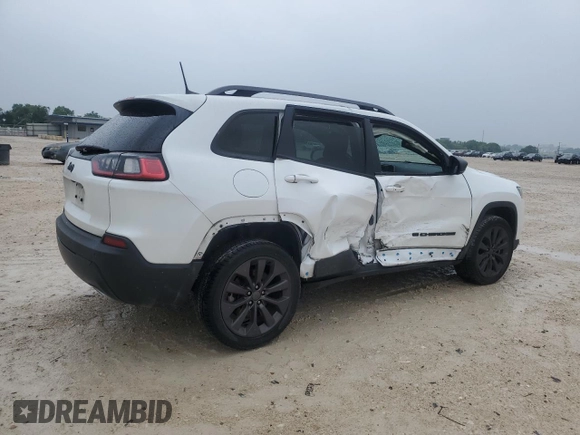 2021 Jeep Cherokee Latitude Lux z VIN 1C4PJLMX5MD214775, wystawiony jako Copart lot #55693395 z przebiegiem 30 238 mil mil oraz Szkoda całkowita • Salvage title. Historia ofert i sprzedaży dostępna na DreamBid. Obrazek 3.