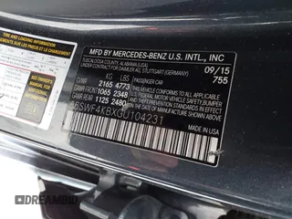2016 Mercedes-Benz C 300 Luxury with VIN 55SWF4KBXGU104231, listed as a IAAI auction lot 41612172 with 101,026 mi miles and . Bid and sale history available at DreamBid. Image 9.