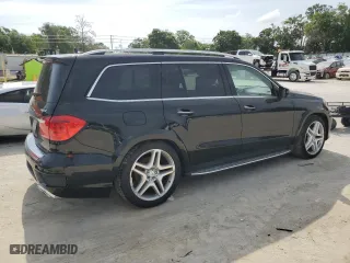 2014 Mercedes-Benz GL-Class GL 550 with VIN 4JGDF7DE9EA374828, listed as a Copart auction lot 53993685 with 106,155 mi miles and Clean Title. Bid and sale history available at carsss.com. Image 3.