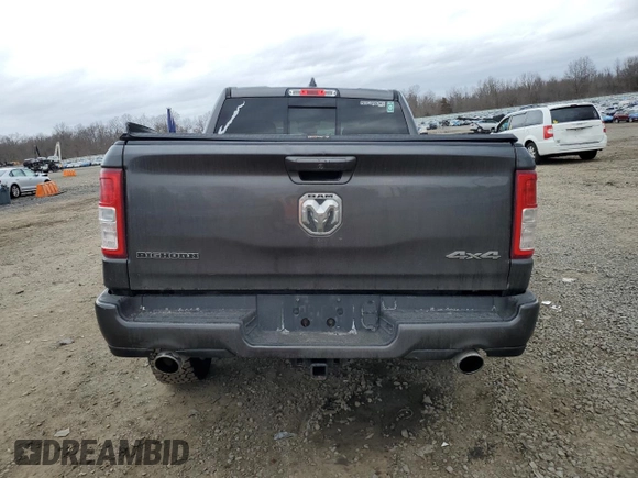 2020 Ram 1500 Big Horn with VIN 1C6SRFFT3LN213316, listed as a Copart auction lot 47585385 with 68,389 mi miles and Salvage Title. Bid and sale history available at carsss.com. Image 6.