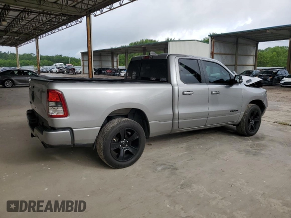 2021 Ram 1500 Big Horn with VIN 1C6RREBT5MN574868, listed as a Copart auction lot 56303495 with 119,058 mi miles and Salvage title. Bid and sale history available at DreamBid. Image 3.
