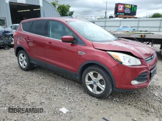2013 Ford Escape SE with VIN 1FMCU0GX4DUC78270, listed as a Copart auction lot 58935755 with 163,837 mi miles and Salvage title. Bid and sale history available at DreamBid. Image 4.
