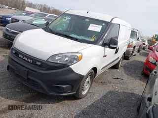 2021 Ram ProMaster City Cargo Tradesman with VIN ZFBHRFAB3M6U12673, listed as a IAAI auction lot 41914013 with 84,879 mi miles. Bid and sale history available at carsss.com. Image 2.