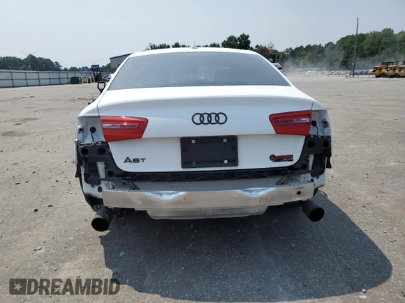 2015 Audi A6 2.0T Premium with VIN WAUCFAFC2FN027258, listed as a Copart auction lot 64883883 with 103,785 mi miles. Bid and sale history available at carsss.com. Image 6.