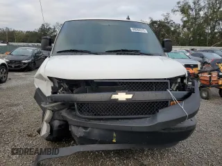 2018 Chevrolet Express Cargo Van with VIN 1GCWGAFP7J1188883, listed as a Copart auction lot 88089515 with 75,036 mi miles and Salvage Title. Bid and sale history available at carsss.com. Image 5.