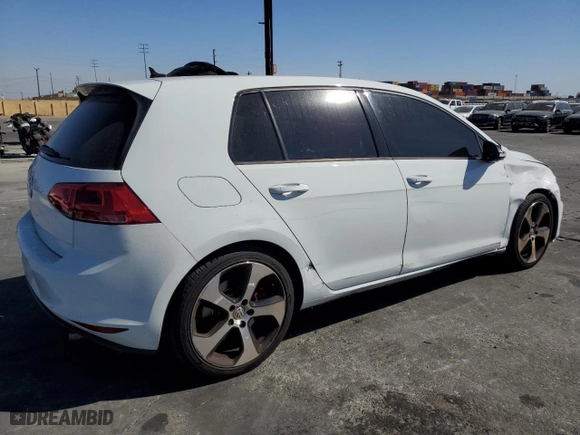 2015 Volkswagen Golf GTI Autobahn w/Performance Pkg with VIN 3VW547AU0FM067642, listed as a Copart auction lot 76315484 with 65,915 mi miles and Salvage Title. Bid and sale history available at carsss.com. Image 3.