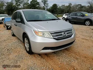 2013 Honda Odyssey LX with VIN 5FNRL5H26DB085452, listed as a Copart auction lot 47459205 with 81,341 mi miles and Salvage Title. Bid and sale history available at carsss.com. Image 12.