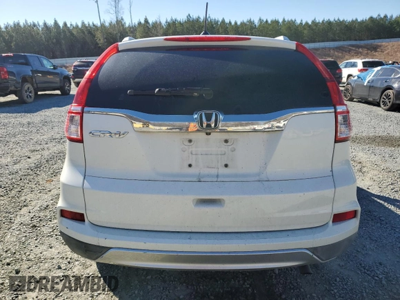 2015 Honda CR-V EX-L with VIN 5J6RM3H79FL007061, listed as a Copart auction lot 46075855 with Not Provided miles and Salvage Title. Bid and sale history available at carsss.com. Image 6.
