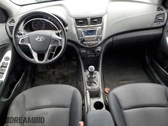 2017 Hyundai Accent Sport with VIN KMHCU5AE1HU334546, listed as a Copart auction lot 50028485 with 170,412 mi miles and Salvage Title. Bid and sale history available at carsss.com. Image 8.