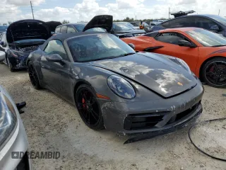 2023 Porsche 911 Carrera S with VIN WP0CB2A97PS247692, listed as a Copart auction lot 76975914 with 0 mi miles and Non Repairable. Bid and sale history available at carsss.com. Image 4.