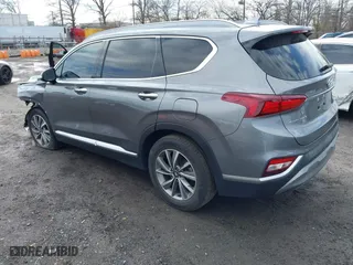 2020 Hyundai Santa Fe SEL with VIN 5NMS3CAD2LH163997, listed as a IAAI auction lot 41729909 with 38,624 mi miles. Bid and sale history available at carsss.com. Image 3.
