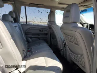 2005 Honda Pilot EX-L with VIN 2HKYF18665H521444, listed as a Copart auction lot 53664375 with 197,436 mi miles and Salvage Title. Bid and sale history available at DreamBid. Image 11.
