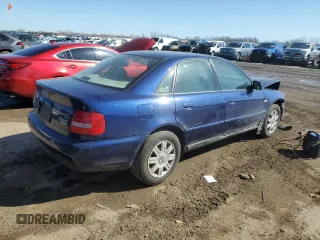 2001 Audi A4 with VIN WAUDC68D61A102978, listed as a Copart auction lot 48112845 with 115,272 mi miles and Salvage Title. Bid and sale history available at carsss.com. Image 3.