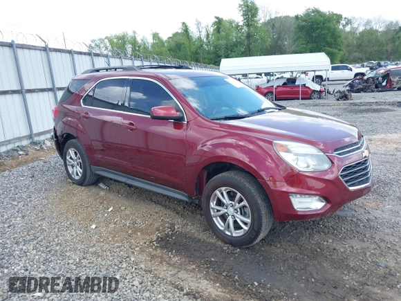 2017 Chevrolet Equinox LT with VIN 2GNALCEK4H1594316, listed as a IAAI auction lot 41961606 with 57,240 mi miles. Bid and sale history available at carsss.com. Image 1.