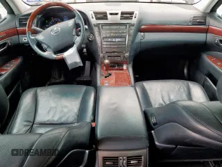 2007 Lexus LS 460 with VIN JTHBL46F675004312, listed as a Copart auction lot 59763745 with 138,575 mi miles and Salvage title. Bid and sale history available at DreamBid. Image 8.