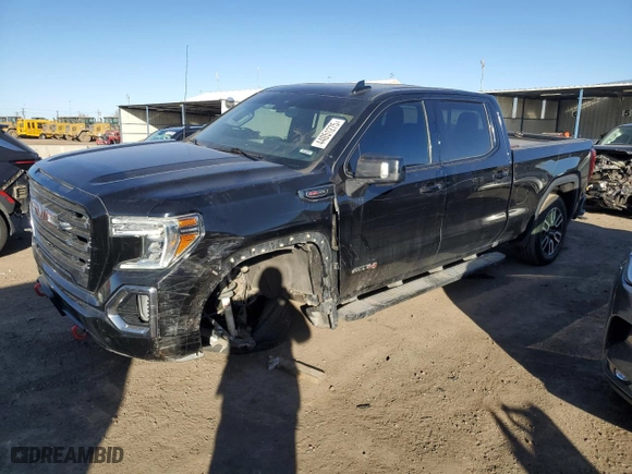 2019 GMC Sierra 1500 AT4 with VIN 1GTP9EEL1KZ251774, listed as a Copart auction lot 44051275 with 101,261 mi miles and Clean Title. Bid and sale history available at carsss.com. Image 1.