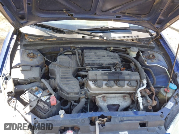 2005 Honda Civic Cpe VP SSRS with VIN 1HGEM22315L014462, listed as a IAAI auction lot 41821827 with 161,394 mi miles. Bid and sale history available at carsss.com. Image 10.
