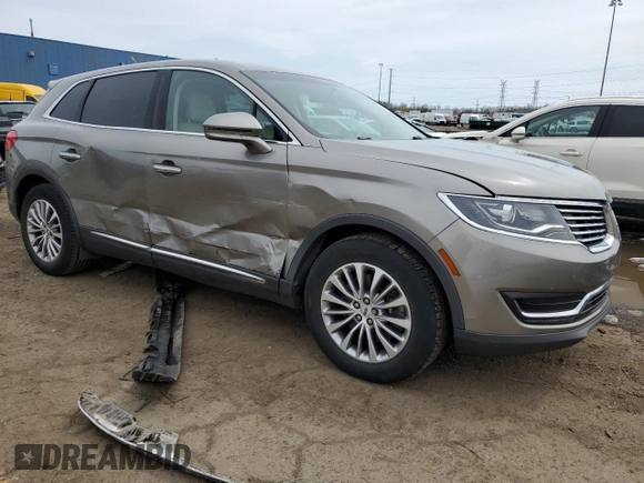 2016 Lincoln MKX Select with VIN 2LMTJ6KR2GBL32166, listed as a Copart auction lot 51517715 with 96,604 mi miles and Clean Title. Bid and sale history available at DreamBid. Image 4.