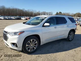 2019 Chevrolet Traverse Premier with VIN 1GNERKKW2KJ289900, listed as a Copart auction lot 88985695 with 55,900 mi miles and Salvage Title. Bid and sale history available at carsss.com. Image 1.