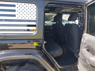 2023 Jeep Wrangler Sahara with VIN 1C4HJXEN5PW508257, listed as a IAAI auction lot 42007569 with 34,990 mi miles and . Bid and sale history available at DreamBid. Image 8.