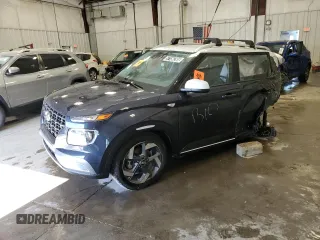 2021 Hyundai Venue Denim with VIN KMHRC8A35MU099706, listed as a Copart auction lot 57156395 with 22,962 mi miles and Clean title. Bid and sale history available at DreamBid. Image 1.