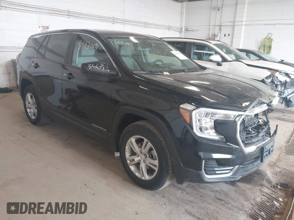 2022 GMC Terrain SLE z VIN 3GKALTEV9NL172446, wystawiony jako IAAI lot #41993663 z przebiegiem 148 789 mil mil oraz . Historia ofert i sprzedaży dostępna na DreamBid. Obrazek 1.