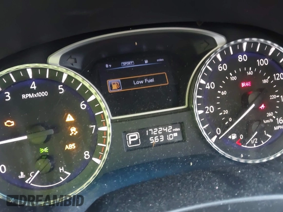 2015 Infiniti QX60 with VIN 5N1AL0MM3FC501539, listed as a IAAI auction lot 41363316 with 172,242 mi miles. Bid and sale history available at carsss.com. Image 15.