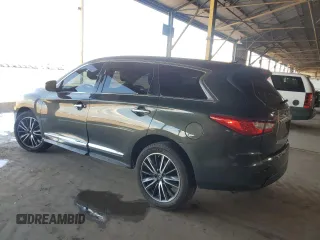 2015 Infiniti QX60 with VIN 5N1AL0MM9FC526946, listed as a Copart auction lot 58983895 with 128,341 mi miles and Salvage title. Bid and sale history available at DreamBid. Image 2.