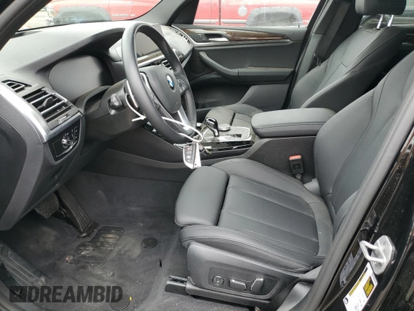 2024 BMW X3 sDrive30i with VIN WBX47DP04RN287713, listed as a Copart auction lot 50935325 with 6,626 mi miles and Salvage Title. Bid and sale history available at DreamBid. Image 7.
