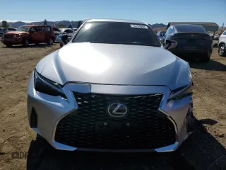 2023 Lexus IS with VIN JTHCA1D22P5125427, listed as a Copart auction lot 73154004 with 16,182 mi miles and Salvage Title. Bid and sale history available at carsss.com. Image 5.