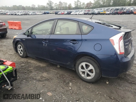 2013 Toyota Prius One with VIN JTDKN3DU5D1731869, listed as a Copart auction lot 74419684 with 186,377 mi miles and Salvage Title. Bid and sale history available at carsss.com. Image 2.