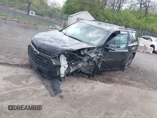2020 Chevrolet Traverse RS with VIN 1GNEVJKW3LJ311362, listed as a IAAI auction lot 42022527 with 54,595 mi miles and . Bid and sale history available at DreamBid. Image 2.