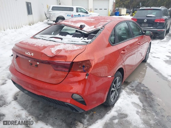 2023 Kia Forte LXS with VIN 3KPF24ADXPE530846, listed as a IAAI auction lot 41667313 with 20,848 mi miles. Bid and sale history available at carsss.com. Image 6.