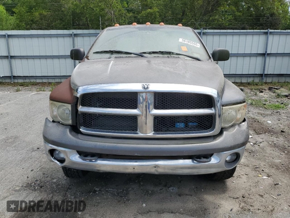2004 Dodge 2500 SLT with VIN 3D7KU28D34G139630, listed as a Copart auction lot 56185555 with Not Provided miles and Clean Title. Bid and sale history available at DreamBid. Image 5.