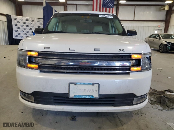 2014 Ford Flex SEL with VIN 2FMGK5C85EBD16079, listed as a Copart auction lot 46601625 with 172,964 mi miles and Salvage Title. Bid and sale history available at carsss.com. Image 5.